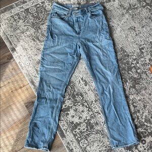 Abercrombie & Fitch Light Blue Straight Leg Jeans